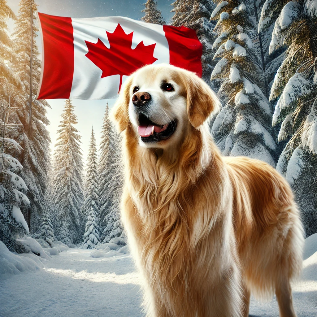 Tipos de Golden Retriever: Canadiense