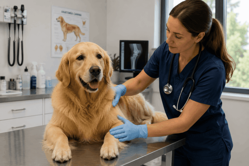 Enfermedad de Lyme en Golden Retriever: síntomas, riesgos y prevención