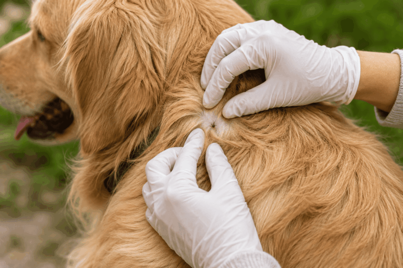Enfermedad de Lyme en Golden Retriever: síntomas, riesgos y prevención