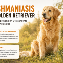 Leishmaniasis en Golden Retriever: síntomas, prevención y tratamiento